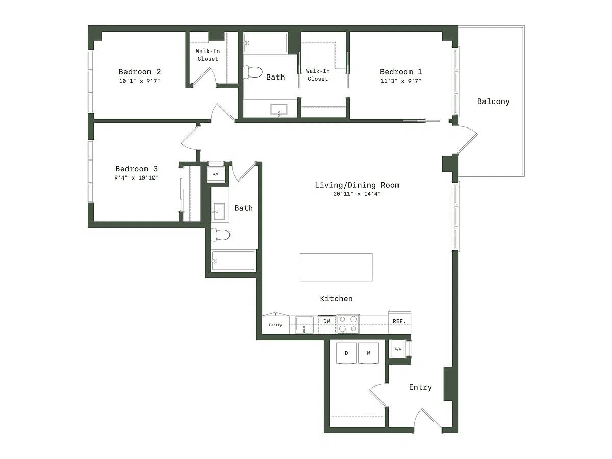 Floor plan PE10