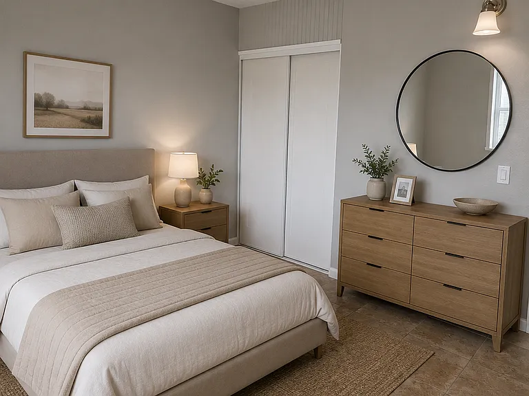 room not furnished