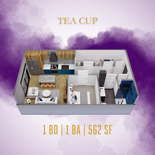Floor plan Tea Cup