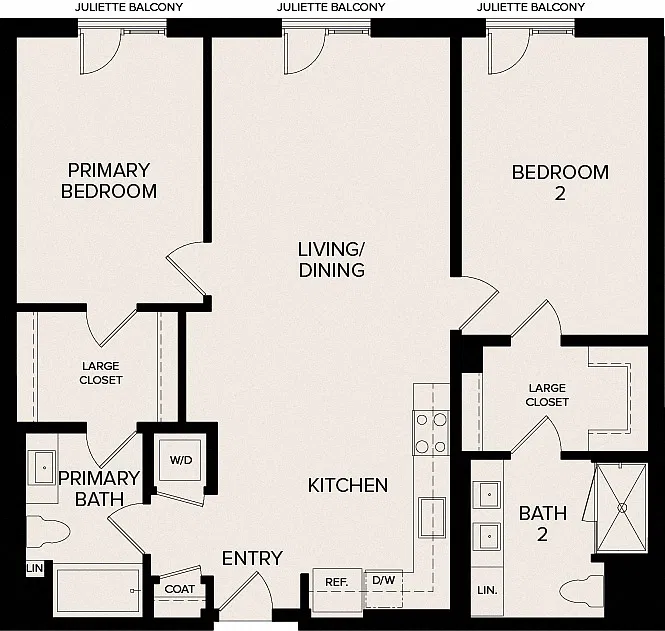 Floor plan 2C