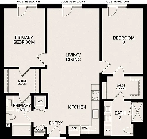 Floor plan 2C