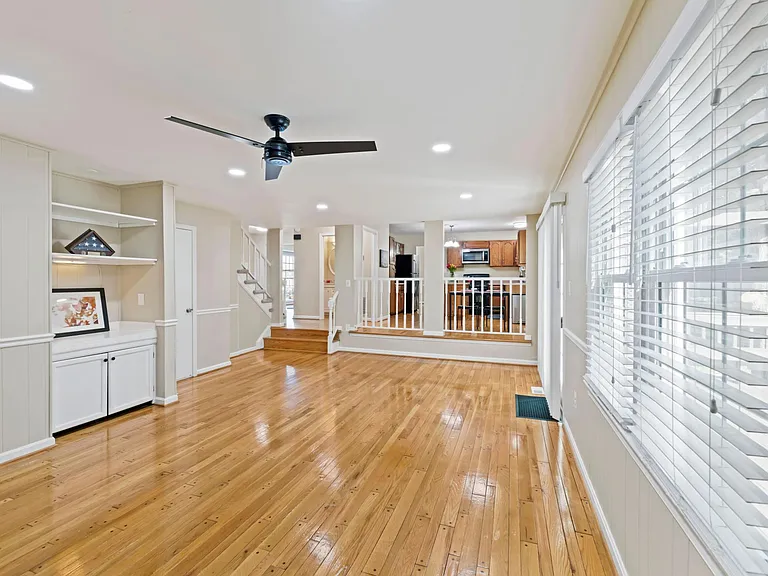 Family Room with lots of light