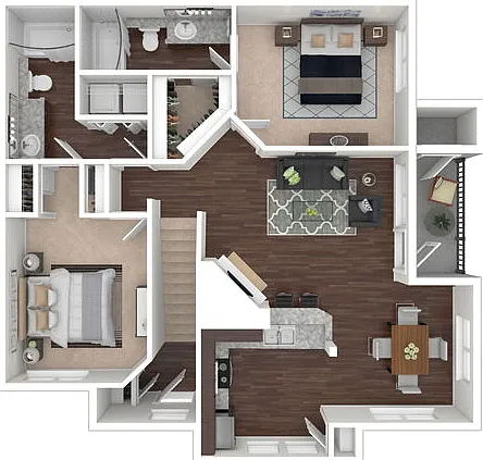 Whispering Creek Villas Apartment Homes — Photo 40