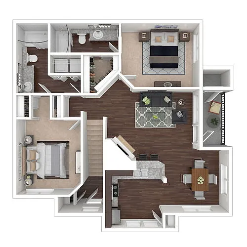 Floor plan B1