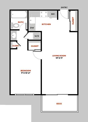 Floor plan Plan 1A