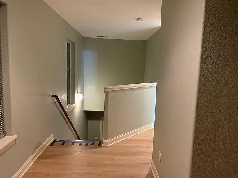 New paint and flooring.