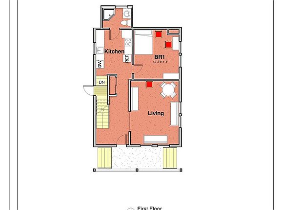 538Walnut Main Floor Plan