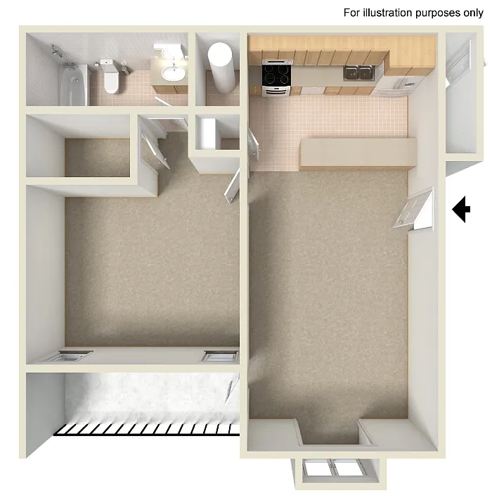 Floor plan A2 - A5