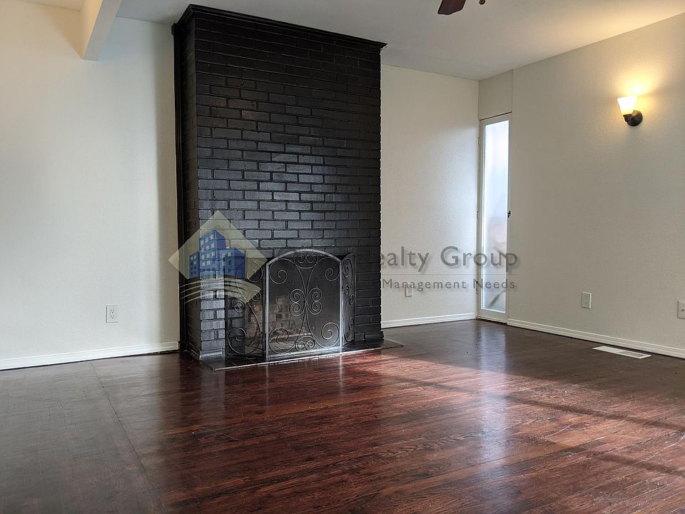 Wood Burning Fireplace in Living Room