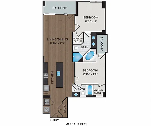 Floor plan 22F1