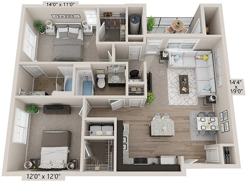 Floor plan Palomino