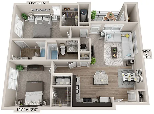 Floor plan Palomino