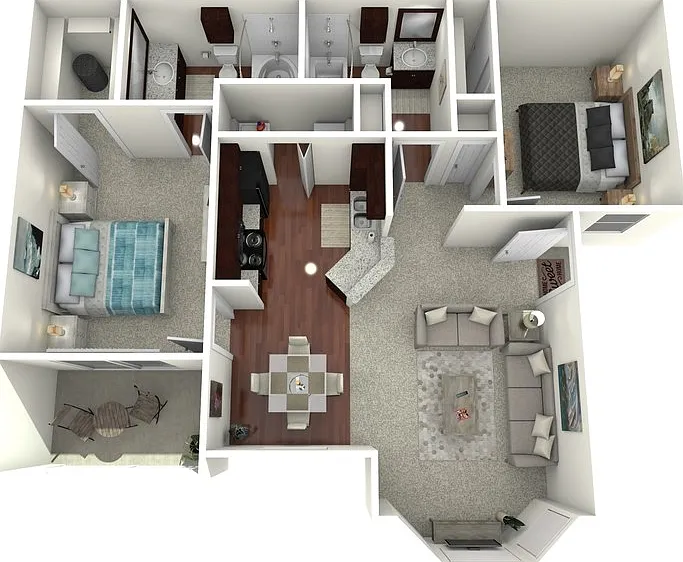 B1 Floorplan Diagram