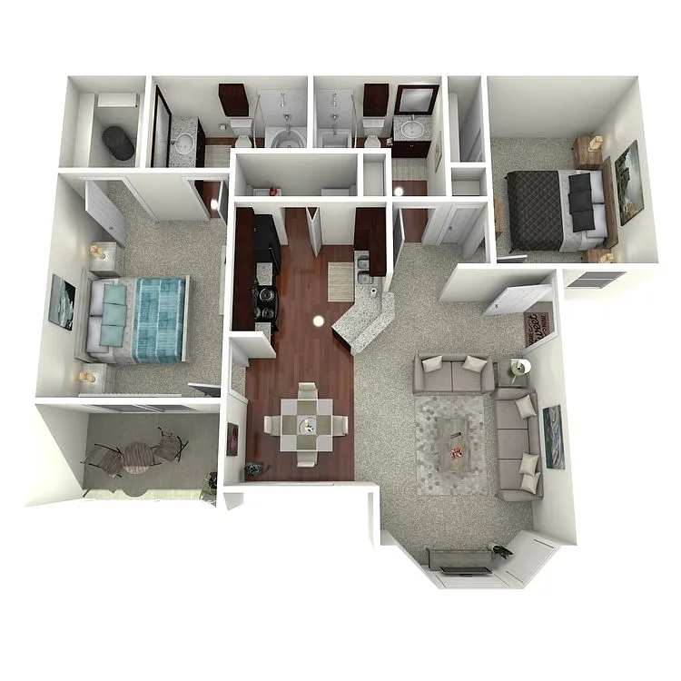 Floor plan B1