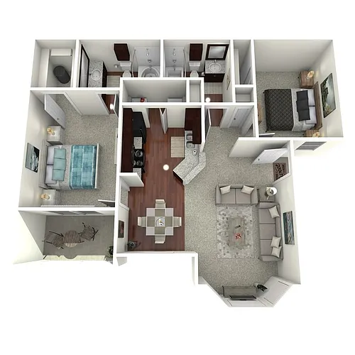 Floor plan B1