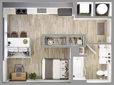 S1 Studio Floorplan S1 Studio Floorplan