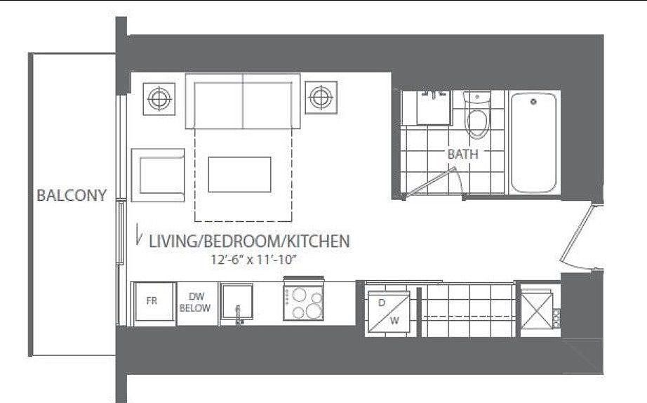 2nd image of 100 Harbour St Unit 2911