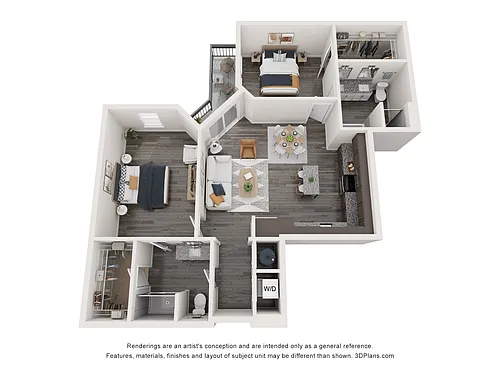 Floor plan The Prize