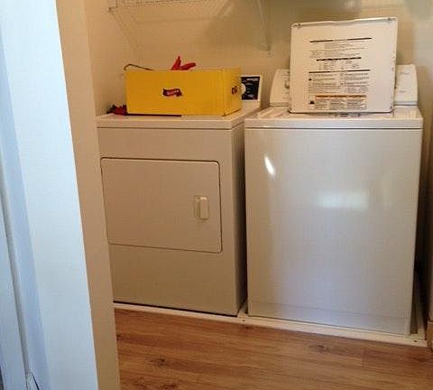 laundry: new flooring