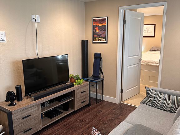 Closer view and bedroom