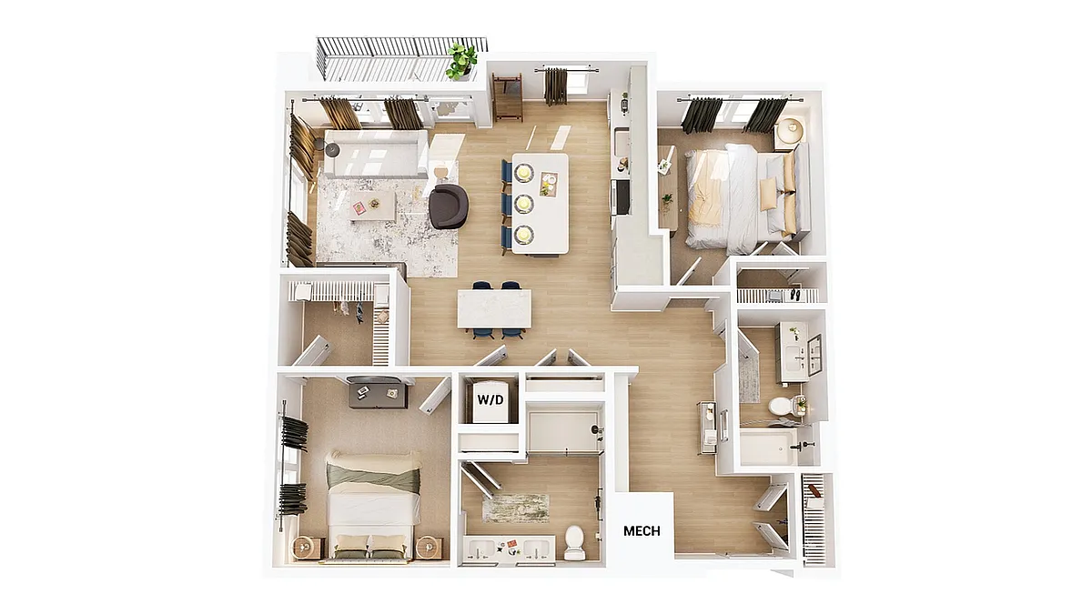 Floor plan B2 - ALT