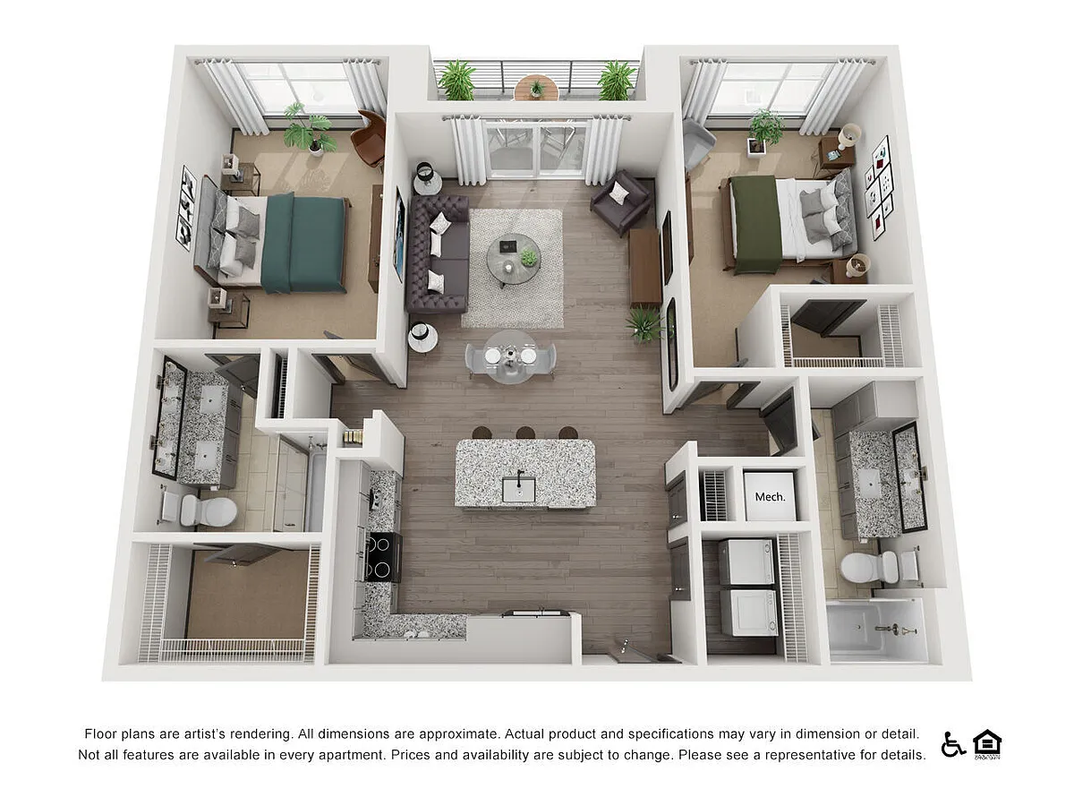 Floor plan 2CR