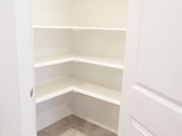 Spacious pantry