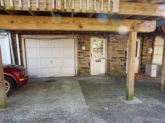 rear driveway