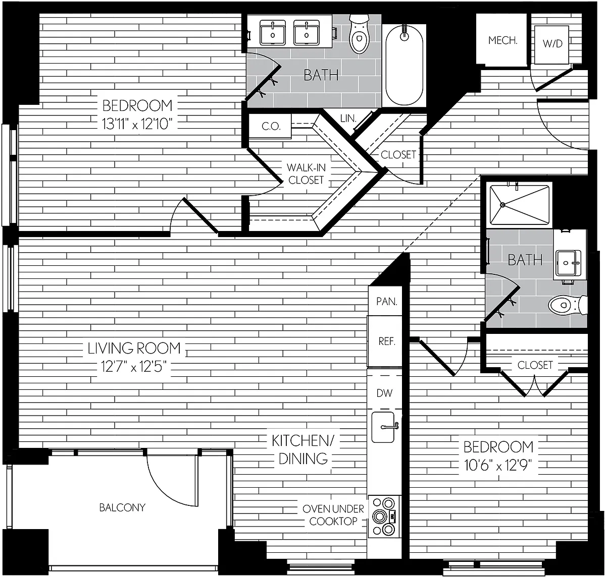 Floor plan B03