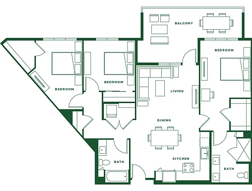 Floor plan W-C1