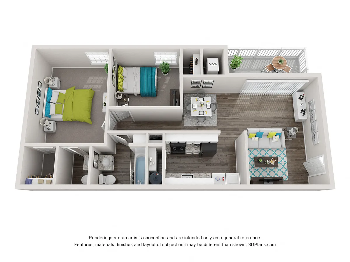 Floor plan Evergreen