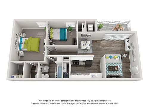 Floor plan Evergreen