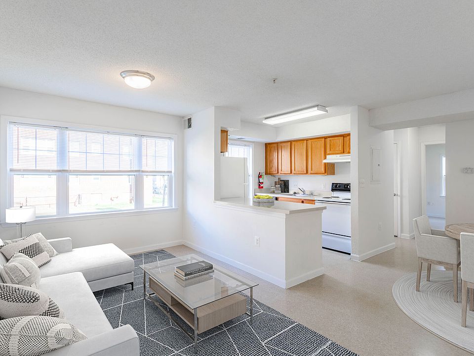 Virtually Staged Living Room Area