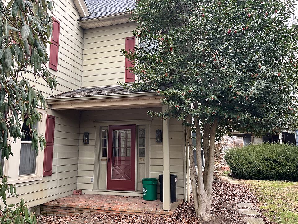 End unit of multi family property.