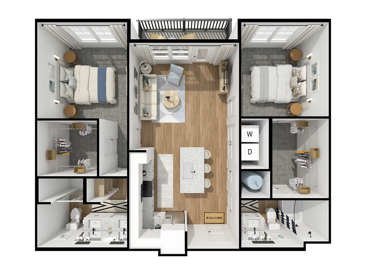 Floor plan B4