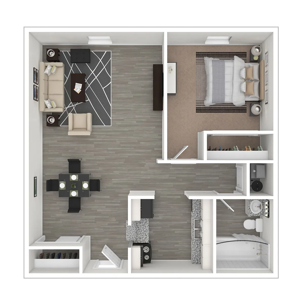 Floor plan Willow Oak