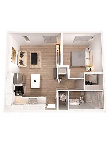 Floor plan The Tesla