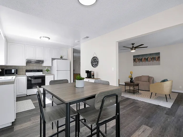 Dining, Kitchen, and Family