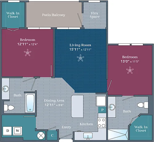 Floor plan Caspian