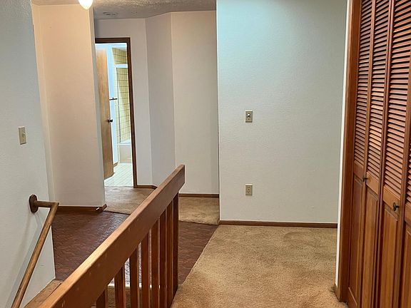 Hallway closets, hall goes to front door and main floor bedrooms and living room