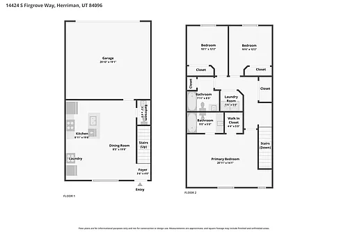 Floor plan 2-Story Tucker