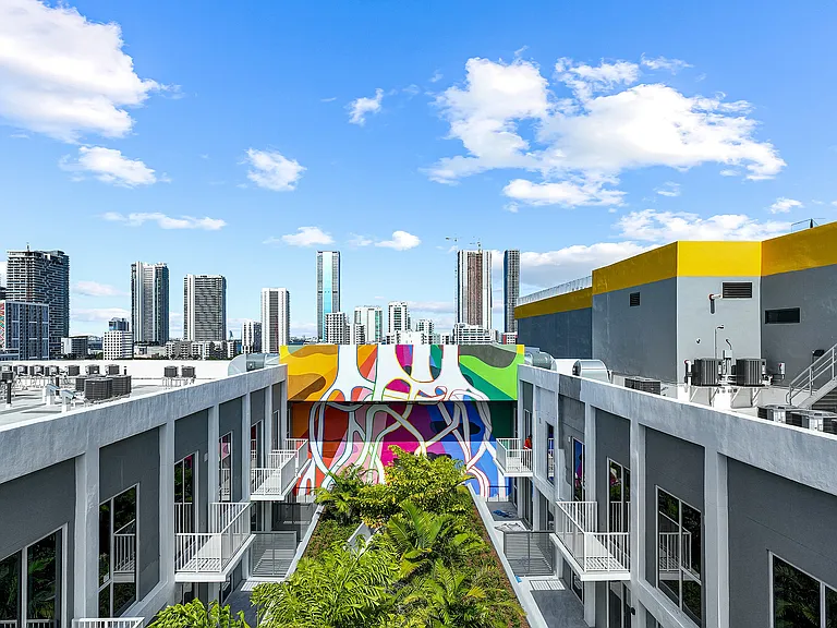 Vogue-featured building artwork