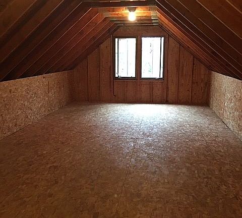 Storage above garage