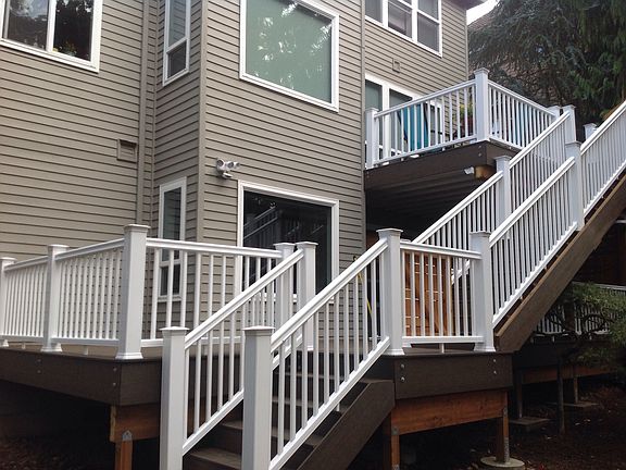 New decks, stairs & rails