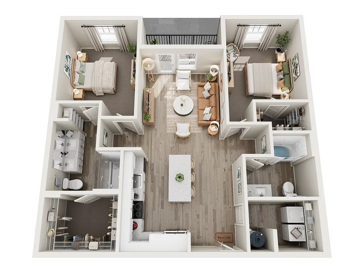 Floor plan B1