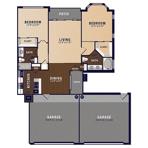 Floor plan B2