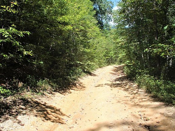 Access roads leading about the property