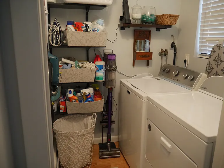 In unit washer and dryer