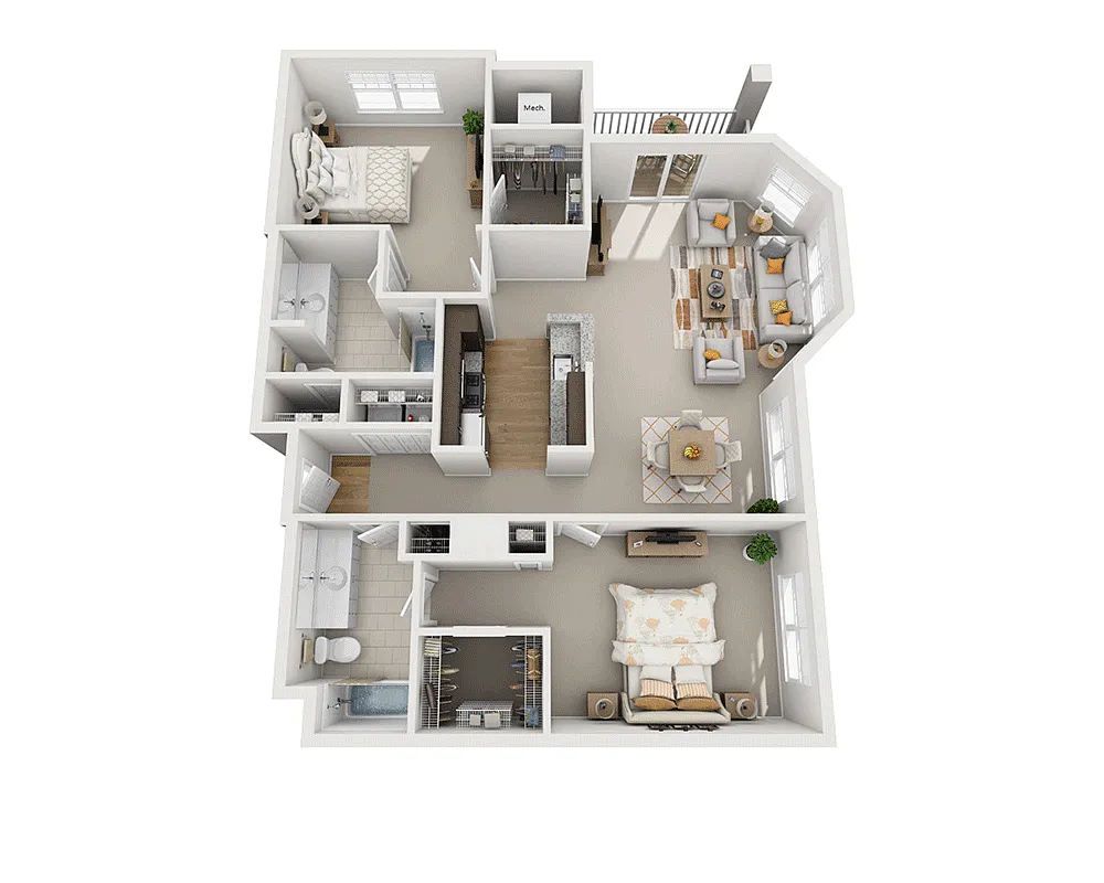 Floor plan Bougainvillea Meadows (B2H)