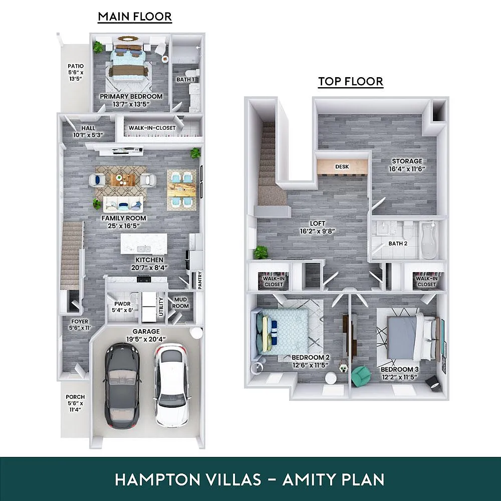 Floor plan Amity